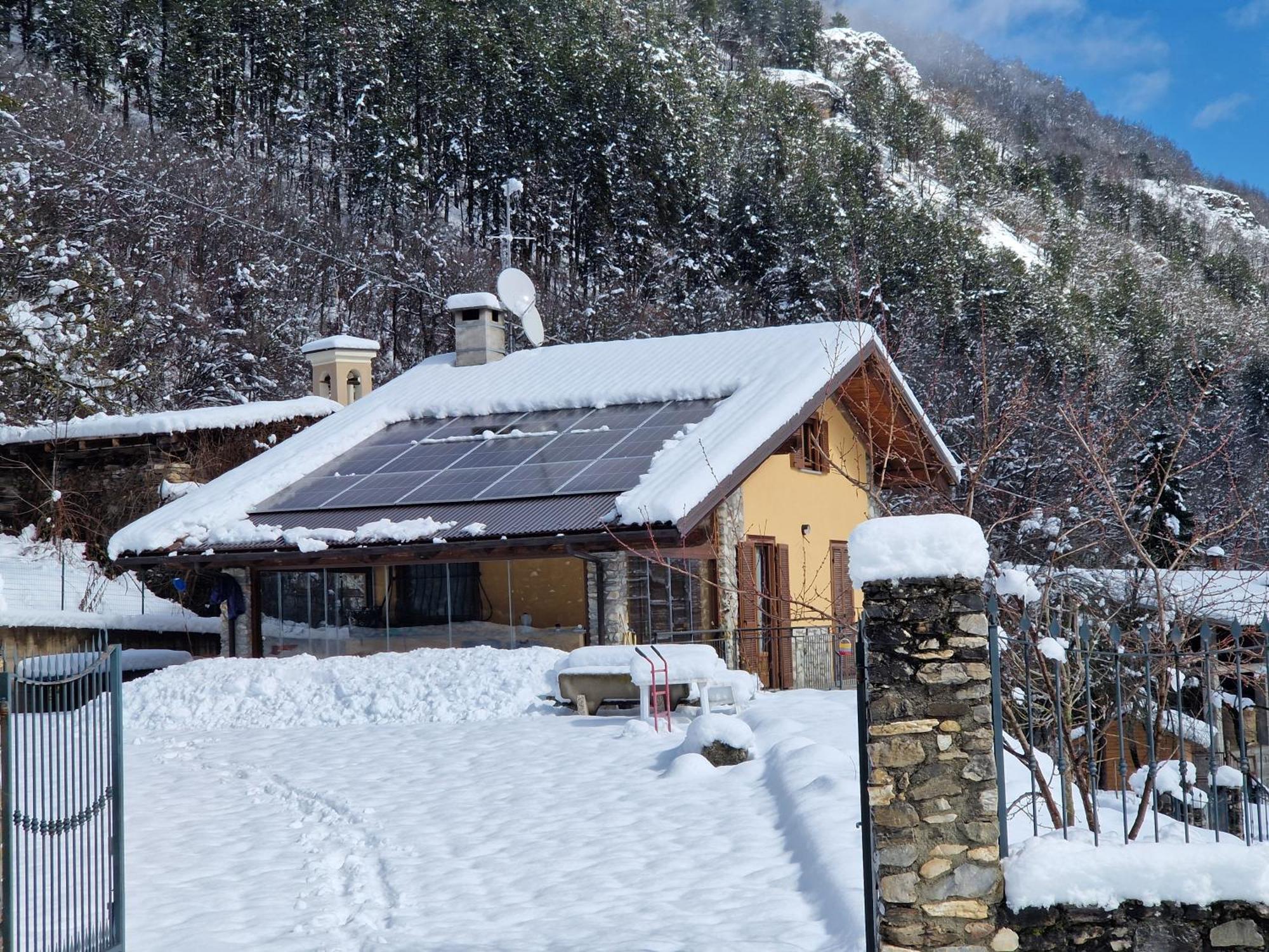 Casa Di Montagna Apartman Aisone Kültér fotó